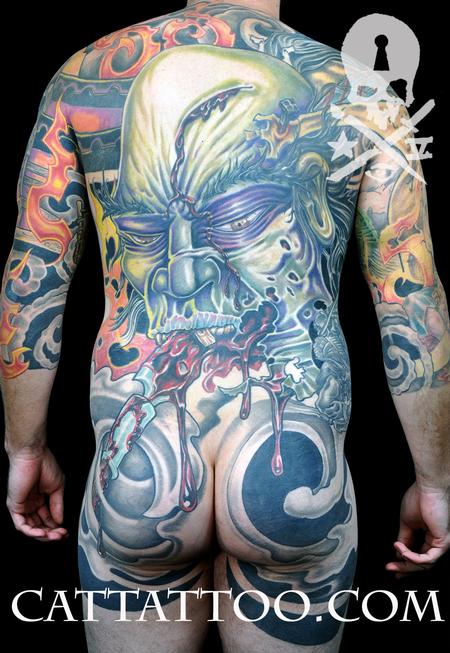 Tattoos - Japanese Body Suit - 115212